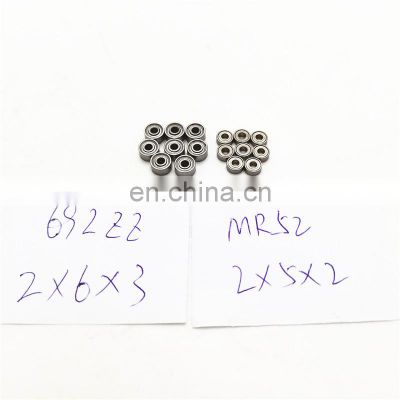 2*5*2mm Chrome Steel Miniature Ball Bearing MR52ZZ MR52 Bearing