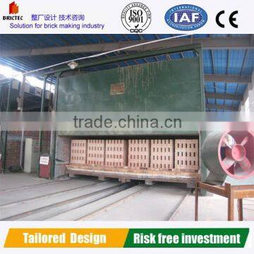 High Capacity Save Energy Fired Clay Brick Tunnel Kiln photo-2