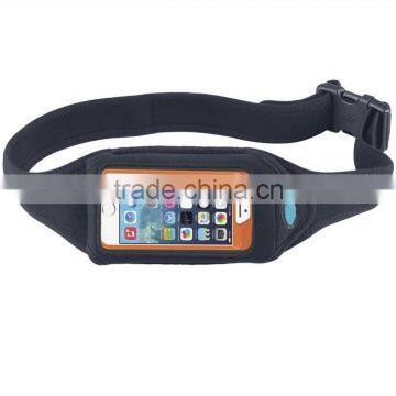 High quality waterproof mobile phone bags belt cell phone case waistband bag