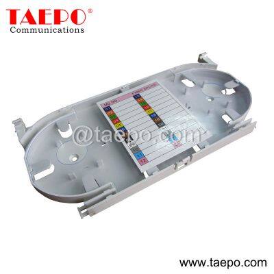 24 fiber fusion splice tray with colorful label from China Manufacturer TAEPO for Sale
