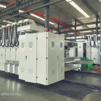 Speed Printing Die Cutting Corrugated Box Making Machine for 3/5/7 Ply Paperboard photo-2