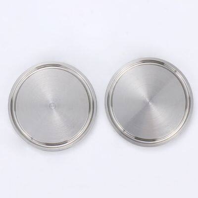 304 Stainless Steel Quick Installation Blind Plate Sanitary Clamp Type Chuck Blind Plate Plug Blind Cover Plug Plate Clamp Blind Plate photo-3