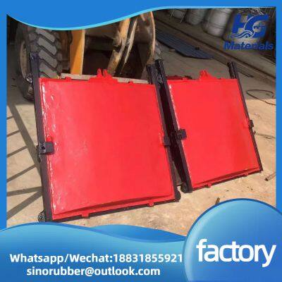 Chinese steel gate manufacturer for hydraulic engineering: square sluice gates, stainless steel water stop gates