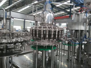 Aluminum Bottle Beverage Production Line With Automatic Filling System