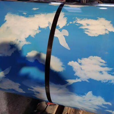 Customized Prepainted PVDF PE HDP Color Coated Gi Dx51d PPGI PPGL Pi PVDF Colored Hot Rolled Steel Coil