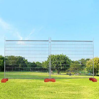 Популярный товар. Легко монтируемый временный заборный калиток. Фабрика. Ноги временного забора с антикоррозионным покрытием. Панели временного забора