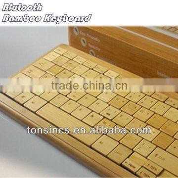 Bluetooth bamboo keyboard