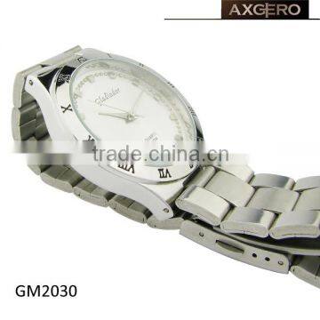 stainless steel band watch miyota 2035 movement watches