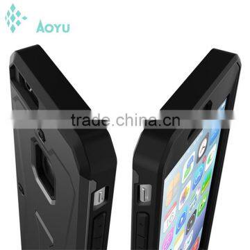 100% WaterProof Case ShockProof Case For Iphone 6 4.7 Inch Aluminum Gorilla Glass Black Metal Phone Case photo-6