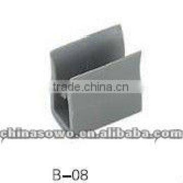 shower door glass clips