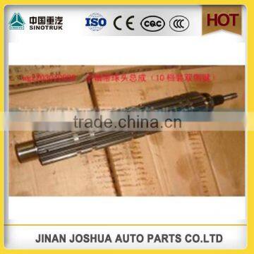 china heavy truck parts transimission parts main spindle