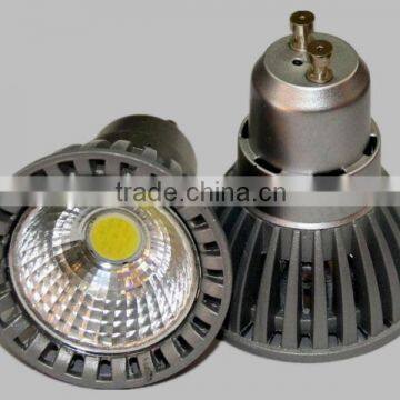 50000h 75V-260V IP60 GU10 5W COB LED Spot Light