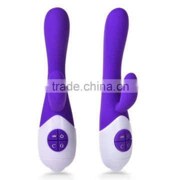 Multispeed Vibrator G-spot Dildo Waterproof Rabbit Massager Female Adult Sex Toy