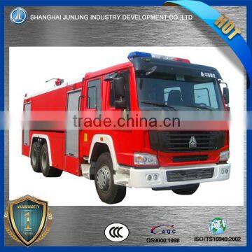 HOWO 6x4 12000L Water Fire Truck/ 2655L Foam Fire Extinguisher Truck