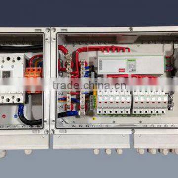 6 ways string junction box, DC combiner box for PV system TUV CE certified