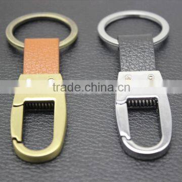 Wholesale Metal Leather Keyring Keychain Key Ring photo-2