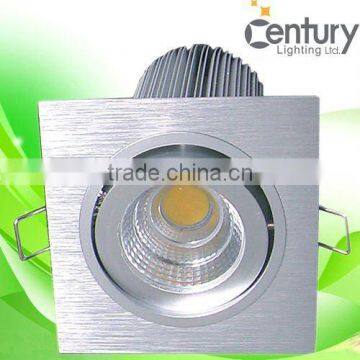 home office lighting 15W square cob led downlight