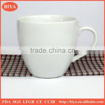 white mug ceramic porcelain big coffee mug beer mug