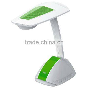 Environmental energy-efficient solar LED desk lamp with speaker