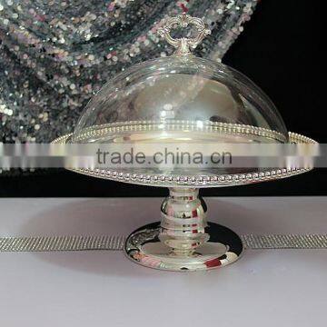 AN361 ANPHY Noble Cake Bread Dessert Fruit Wedding Decoration Metal Tray Plate Stand Holder Display Stock