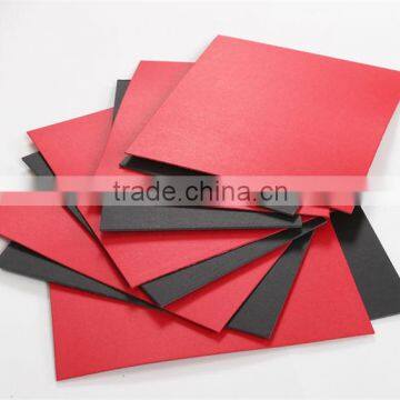 HOT! Red Paper Cardboard for gift wrapping dongguan red card paper