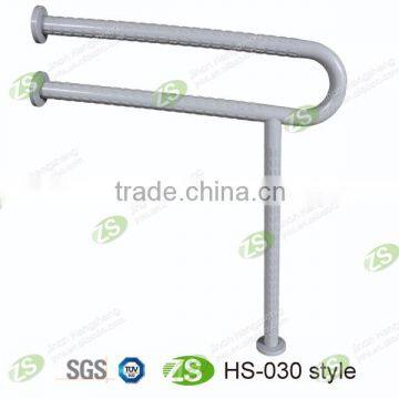 Anti-bacterial stainless steel colorful handicap grab bar for elderly in hospital