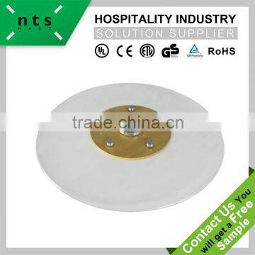 hotel restaurant five wheels transparent tempered glass lazy susan