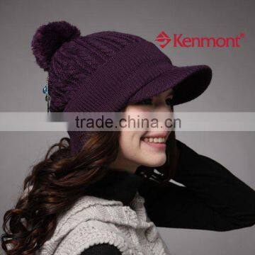 fashion lady's knitted hat