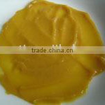 Yellow peach puree concentrate