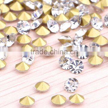 China factory wholesale Chatons, MC crystal point back rhinestone, diamond crystal for decoration