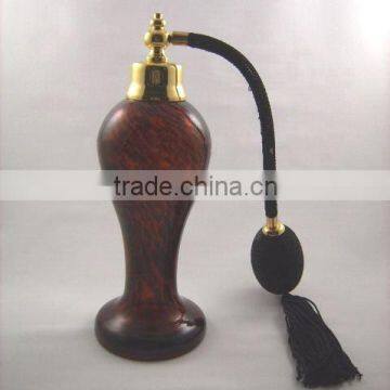 Archaistic perfume bottle with fation Bulb Atomizer(JX-P2103)