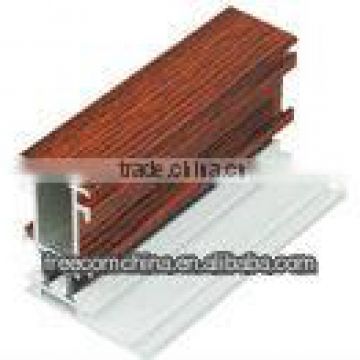 6000 Series Construction Extruded Wooden Grained Aluminum products