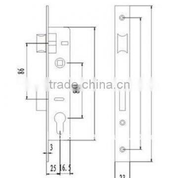 Flat Wood Door Lock photo-2