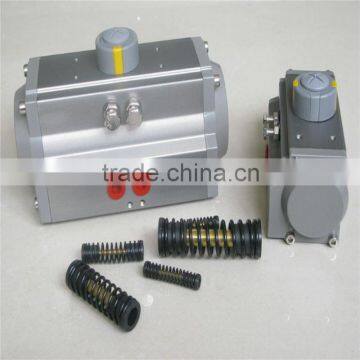 Pneumatic Rotary Actuators,Gear rack and pinion in Stainless steel and Aluminum Alloy material