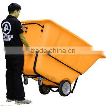 Tilt Truck, 1 Cu. Yd. Volume Capacity, 1250 Lb. Load Capacity, Standard Hopper Type
