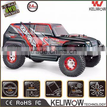 2.4G 4WD 1:12 High Full Scale High Speed RC SUV Truck Model