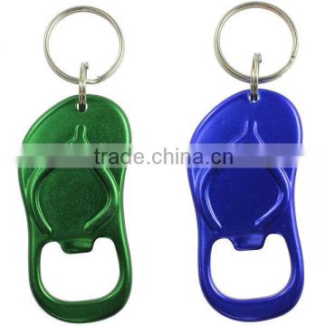 gift keychain sandal alloy beer bottle opener