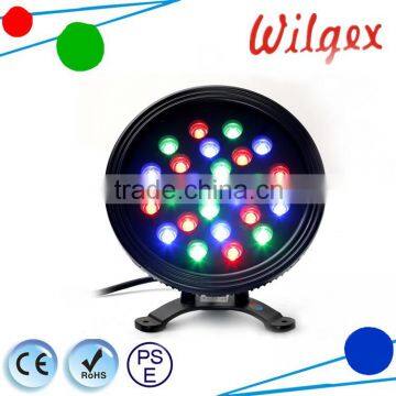 Professional IP68 led flood light underwater light dmx 512