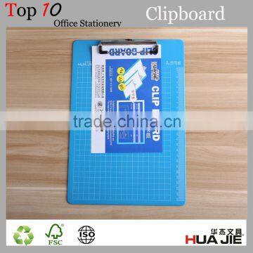 A4 A5 metal clip pp writing pad pp plastic storage clipboard for papers