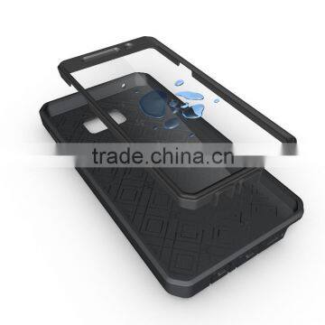 For Samsung Galaxy Note 5 Premium Armored Tank Style Case Combo PC+TPU Kickstand Mobile Back Cover Case With Screen Protector photo-5