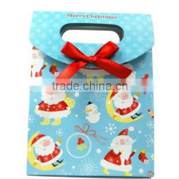 High quality customized gift paper bag for christmas