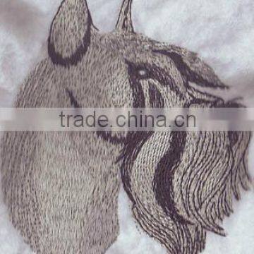 2016 Cartoon Animal Dog Custom Iron on Applique Cross, Iron on Embroidered Hockey Patches photo-2