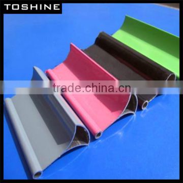 powder coated aluminum profiles with different colours