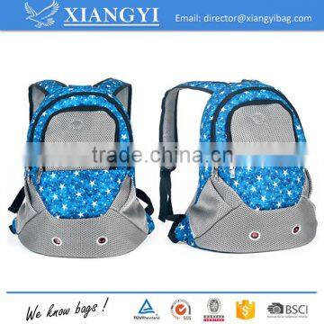 Factory Price Stylish Air Mesh Sandwich Mesh Cloth Breathable Pet Backpack Pet Carrier for Small Dogs and Cats photo-3