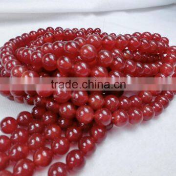 Wholesale Natural Red Agate Gemstone Beads 4-8mm Round Beads Strand for Jewelry Making photo-2