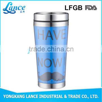 Manufacturer cheap coffee cup,sublimation travel mug