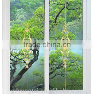Upvc Fixed Window Profile Two Track Sliding Window With Mosquito Profile Supplier photo-4