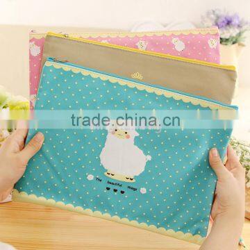 2015 Cute Cartoon Factory Wholesale Eco Friendly Oxford File Bag, Documents Pouch photo-2