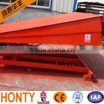 Stationary hydraulic dock ramp/loading dock leveler