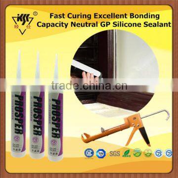 Fast Curing Excellent Bonding Capacity Neutral GP Silicone Sealant